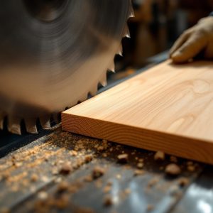 premium maple lumber board